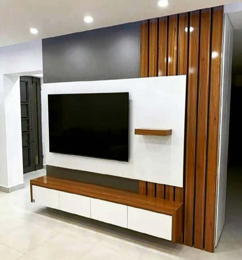 طراحی و اجرای tv wall ـ 01