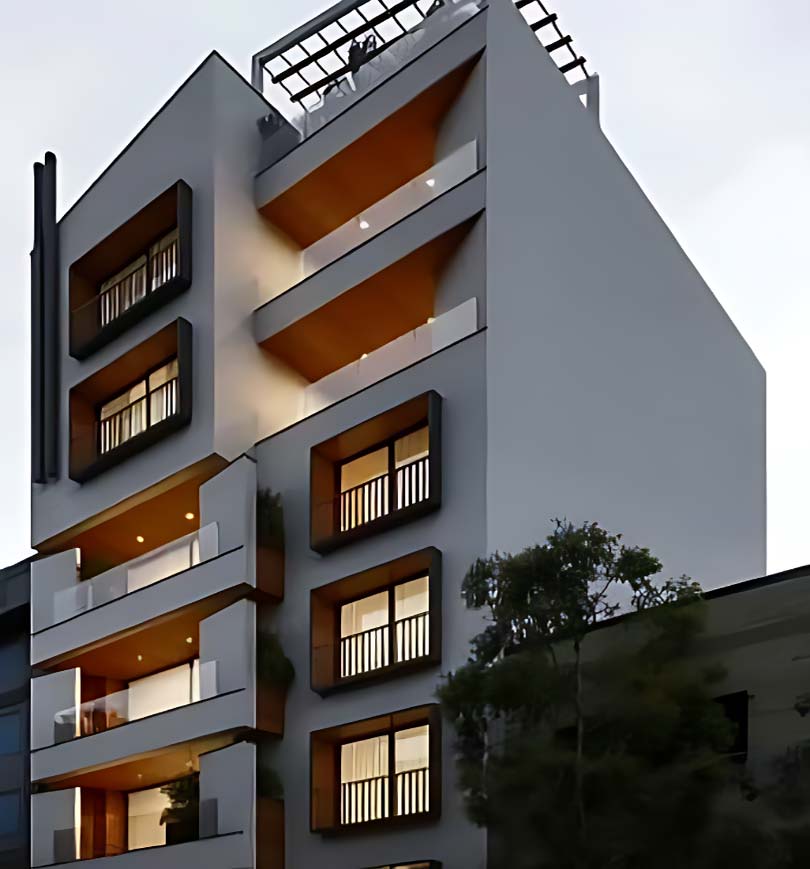 طراحی و اجرای نمای ساختمان